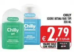 Deco Supermercati Chilly igiene intima offerta