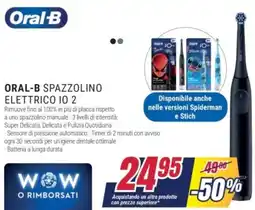 Trony Oral-b spazzolino elettrico IO 2 offerta