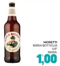 Eté Moretti birra bottiglia 4,6° offerta
