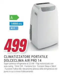 Trony Olimpia splendid climatizzatore portatile dolceclima air pro 14 offerta