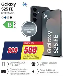 Trony SAMSUNG Galaxy S25 FE offerta