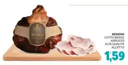Eté Renzini cotto brace arrosto alta qualità all'etto offerta