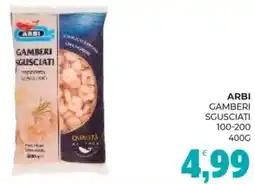 Eté Arbi gamberi sgusciati 100-200 offerta