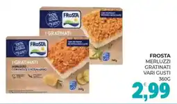 Eté Frosta merluzzi gratinati offerta