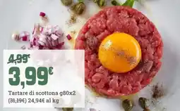 Banco Fresco Tartare di scottona offerta