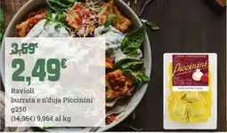 Banco Fresco Ravioli burrata e n'duja Piccinini offerta
