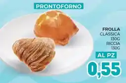 Eté Frolla classica riccia offerta