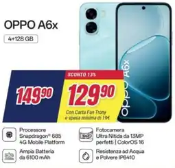 Trony OPPO A6x 4+128 GB offerta
