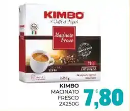 Eté Kimbo macinato fresco offerta
