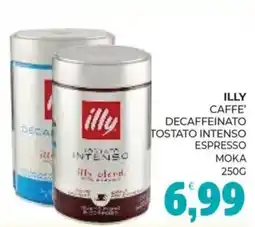 Eté Illy caffe' decaffeinato tostato intenso espresso moka offerta
