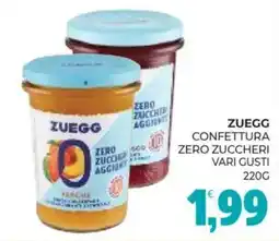 Eté Zuegg confettura zero zuccheri offerta