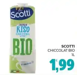 Eté Scotti chiccolat bio offerta
