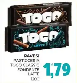 Eté Pavesi pasticceria togo classic fondente latte offerta