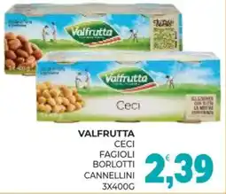 Eté Valfrutta ceci fagioli borlotti cannellini offerta