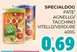 Eté Specialdog pate' agnello/ tacchino vitello/verdure offerta