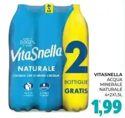 Eté Vitasnella acqua minerale naturale offerta