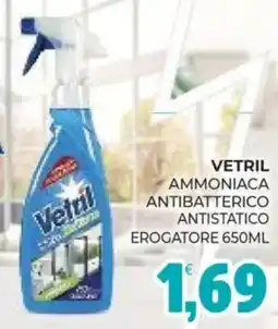 Eté Vetril ammoniaca antibatterico antistatico erogatore offerta
