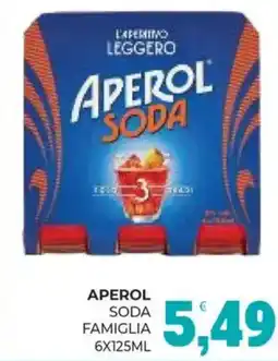 Eté Aperol soda famiglia offerta