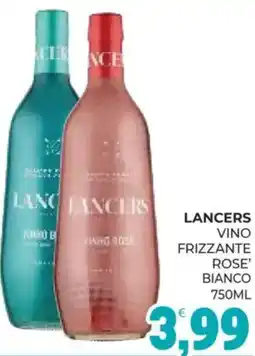 Eté Lancers vino frizzante rose' bianco offerta