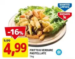 DPiù Fritto 6 verdure pastellate offerta