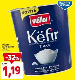 DPiù Müller këfir bianco offerta