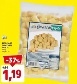 DPiù Alto maso gnocchi di patate offerta
