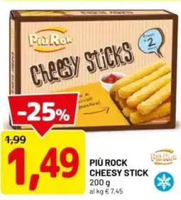 DPiù Più rok cheesy stick offerta