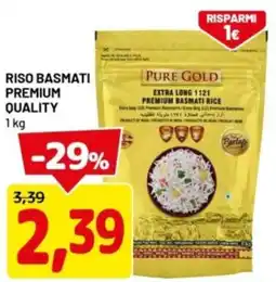 DPiù Riso basmati premium quality offerta