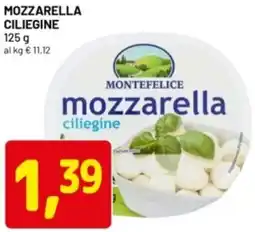 DPiù Mozzarella ciliegine offerta