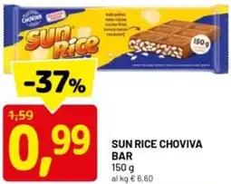 DPiù Sun rice choviva bar offerta