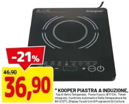 DPiù Kooper piastra a induzione offerta