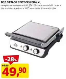 DPiù DCG ST3400 BISTECCHIERA XL offerta