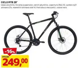 DPiù Ciclo mtb 29" offerta