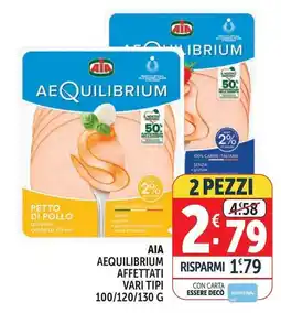 Deco Supermercati Aia aequilibrium affettati offerta