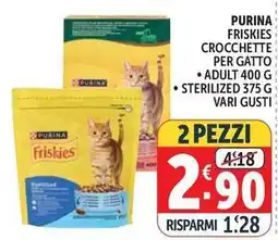 Deco Supermercati Purina friskies crocchette per gatto offerta