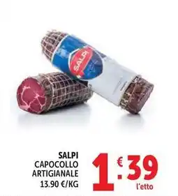 Deco Supermercati Salpi capocollo artigianale offerta