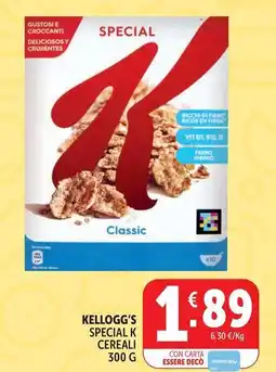 Deco Supermercati Kellogg's special k cereali offerta