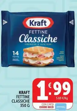 Deco Supermercati Kraft fettine classiche offerta