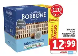 Deco Supermercati Borbone caffe miscela decisa offerta