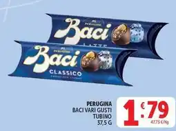 Deco Supermercati Perugina baci tubino offerta