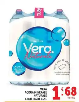 Deco Supermercati Vera acqua minerale naturale offerta