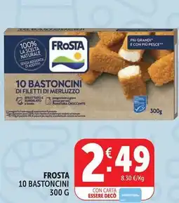 Deco Supermercati Frosta 10 bastoncini offerta