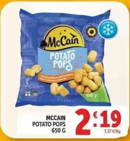 Deco Supermercati Mccain potato pops offerta