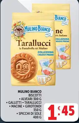 Deco Supermercati Mulino bianco biscotti offerta