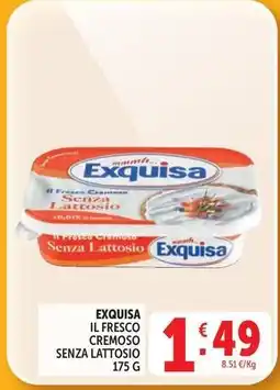 Deco Supermercati Exquisa il fresco cremoso senza lattosio offerta
