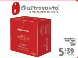 Deco Supermercati Gastronauta tonno pinne gialle offerta