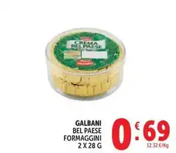 Deco Supermercati Galbani bel paese formaggini offerta