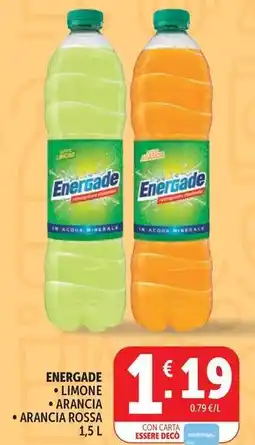 Deco Supermercati Energade, limone, arancia, arancia rossa offerta