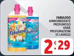 Deco Supermercati Fabuloso ammorbidente profumoso offerta