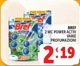 Deco Supermercati Bref 2 wc power activ offerta